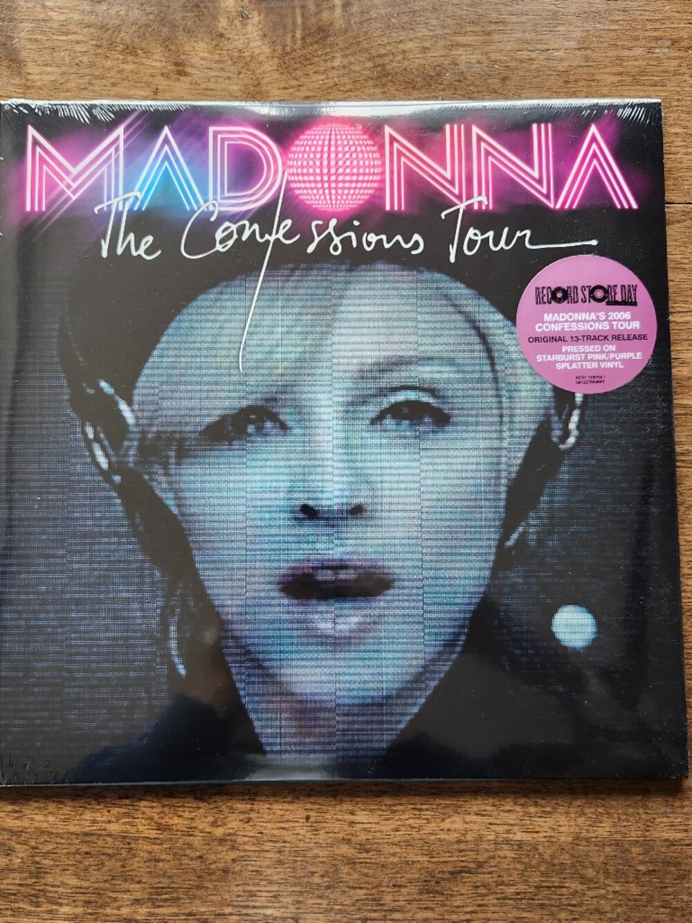 Madonna Confessions Tour 2026 Record Store Day RSD LP Pink Purple Splatter Vinyl